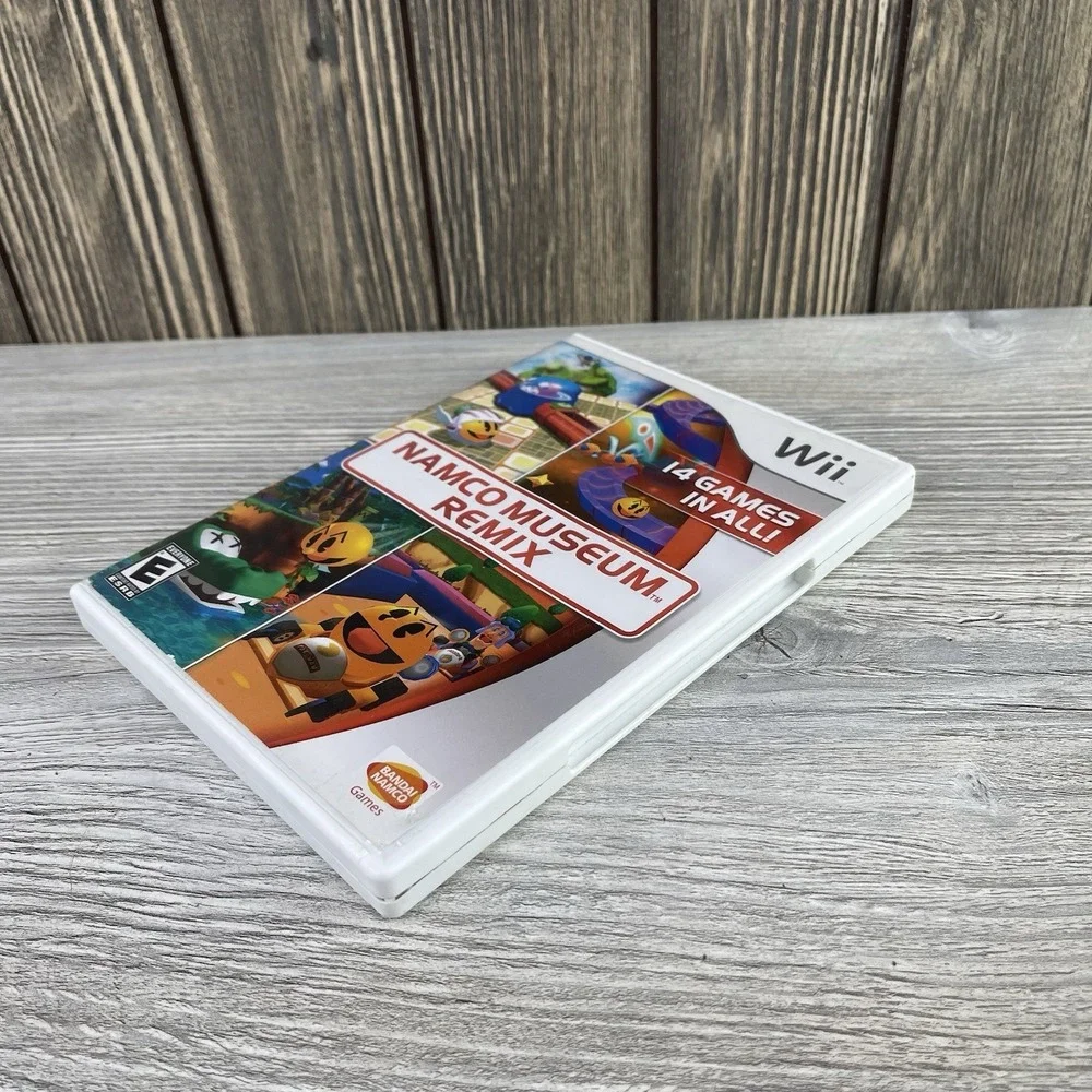 NAMCO Museum REMIX (Nintendo Wii, 2006) Pac-Man Complete With Manual